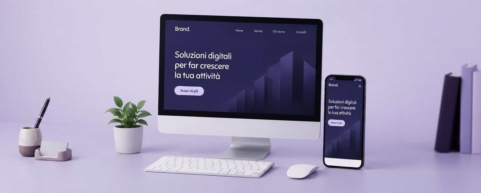 Sito Devolite su desktop e mobile